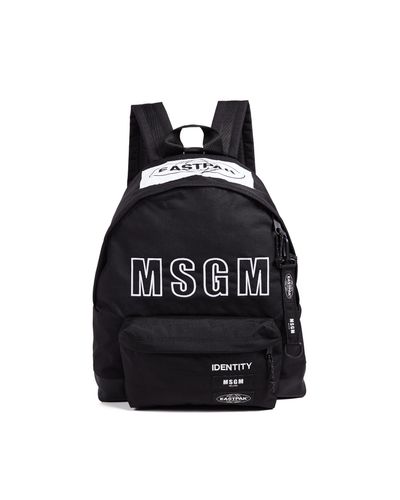 msgm eastpak backpack black