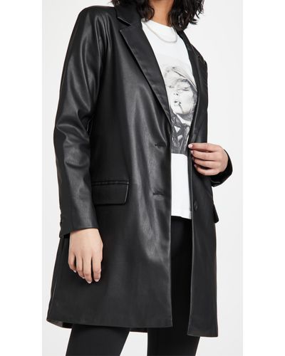 bb dakota black leather jacket