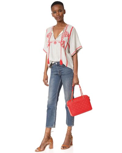 tory burch fleming duffel