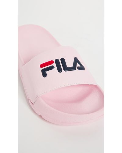 fila pink slides