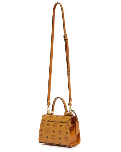 mcm heritage satchel