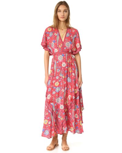 Spell Lovebird Half Moon Gown in Rose (Pink) - Lyst