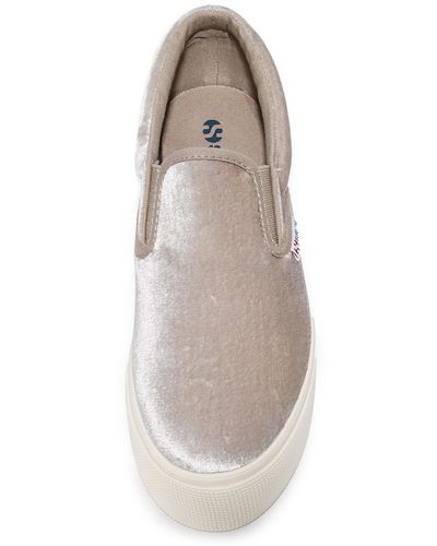 superga light grey platform