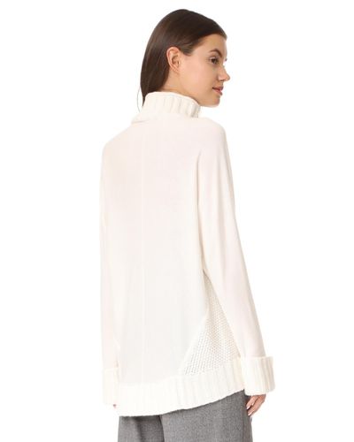 theory mock neck sweater
