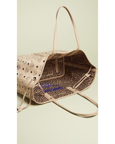 mcm beige tote