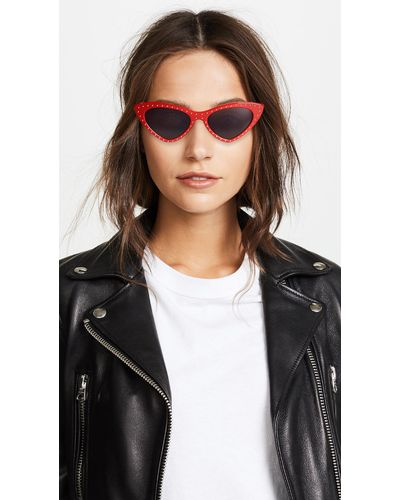 moschino cat eye sunglasses