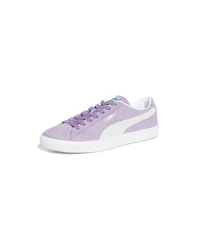 PUMA Suede Classic Sneakers in Purple - Lyst