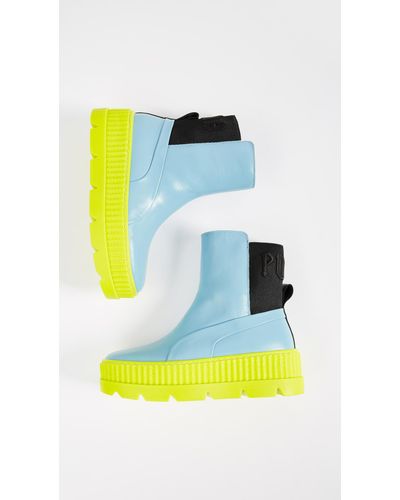 Puma Leather Fenty X Chelsea Sneaker Boots Lyst