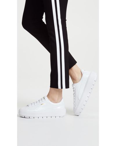 puma basket platform trace sneaker