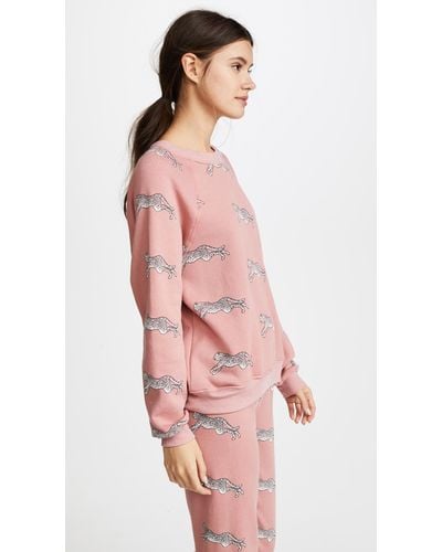 wildfox leopard sweatshirt