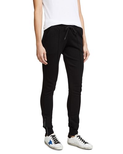 cotton citizen milan zip jogger