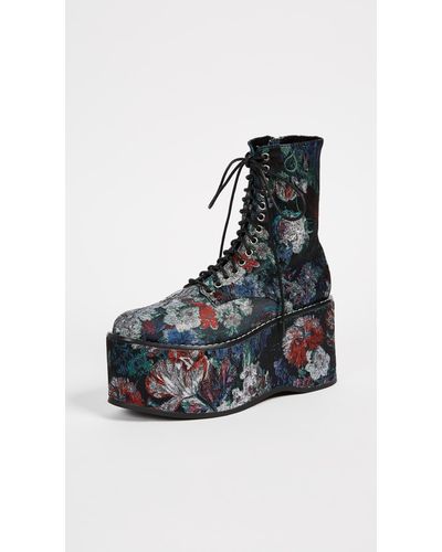 jeffrey campbell floral boots
