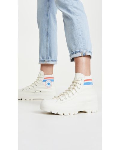 custom canvas lugged chuck taylor all star high top