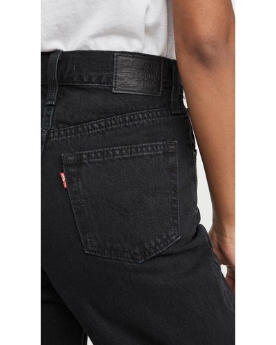 Levi's Denim Balloon Leg Jeans in Black/Black (Black) | Lyst