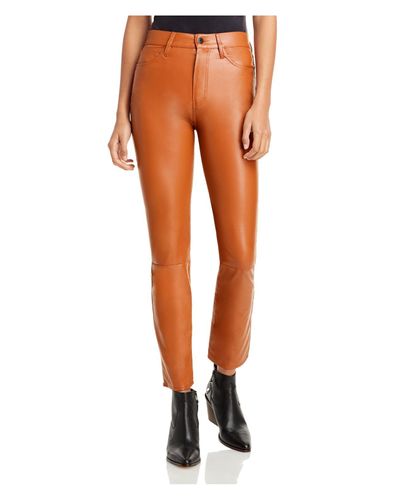 BIONIC JOI British punk leather 色濃く pants