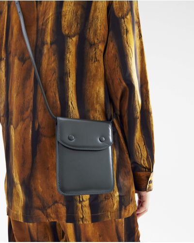 Maison Margiela Leather Small Shoulder Bag for Men | Lyst