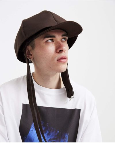Raf Simons Cotton Double Cap With Long 