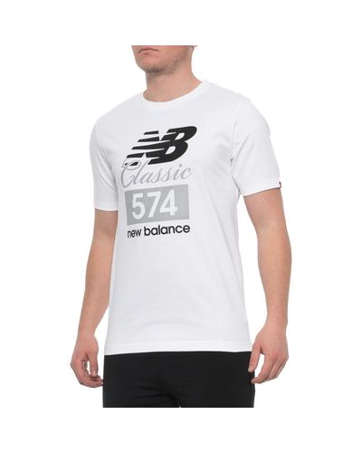 New balance 574 t shirt Clearance