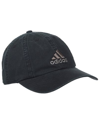 adidas Cotton Weekend Warrior Baseball Cap (for Men) in Black for Men - Lyst