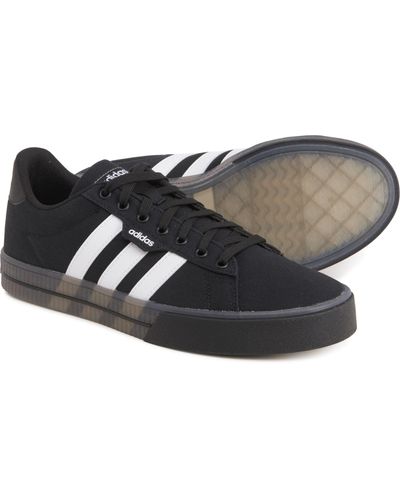 adidas Canvas Daily 3.0 Sneakers in Black for Men - Lyst