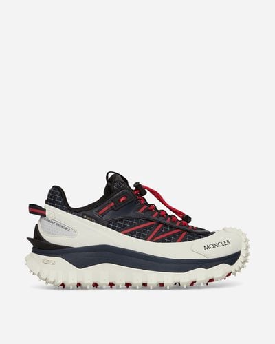 Moncler Trailgrip Gtx Low Sneakers / Navy - White