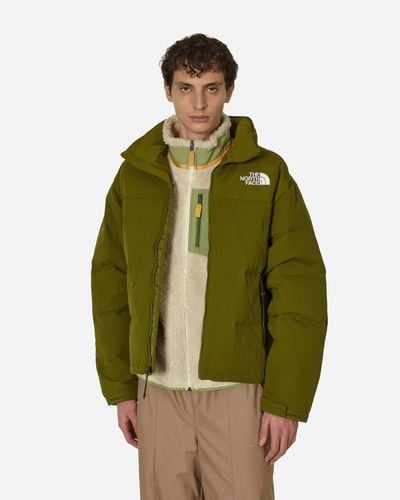 The North Face Rmst Steep Tech Nuptse Jacket Forest - Green