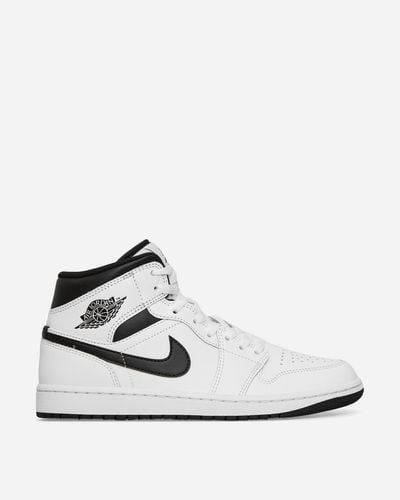 Nike Air Jordan 1 Mid Sneakers White / Black