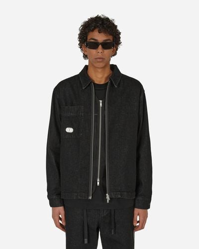 Haydenshapes Denim Drop Shirt Jacket - Black