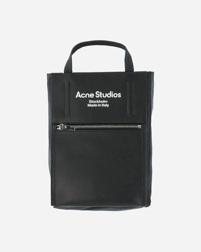 Acne Studios Papery Nylon Tote Bag - Black