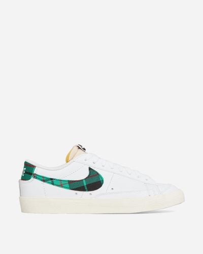 Nike Blazer Low 77 Premium Sneakers White / Stadium Green