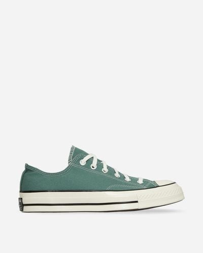 Converse Chuck 70 Low Vintage Canvas Trainers Admiral Elm - Green
