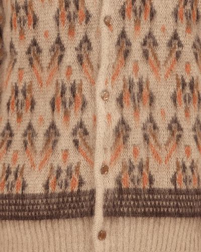 needles mohair cardigan triangle