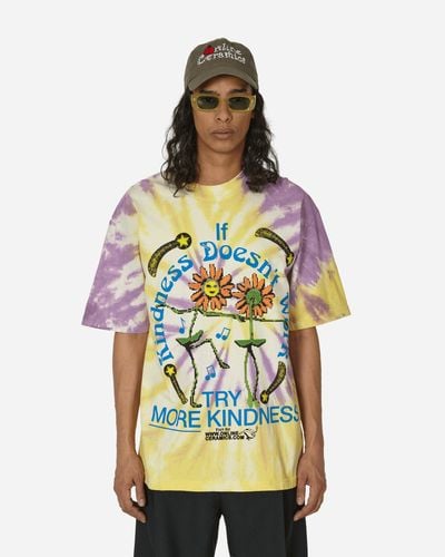 ONLINE CERAMICS Try More Kindness Tie-dye T-shirt - Multicolour