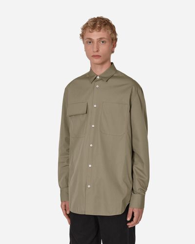 Jil Sander Cotton Shirt - Green