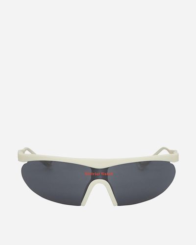 District Vision Koharu Eclipse Sunglasses Limestone - Grey