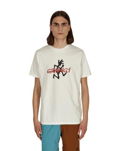 Gramicci Cotton Logo T-shirt in White for Men - Lyst