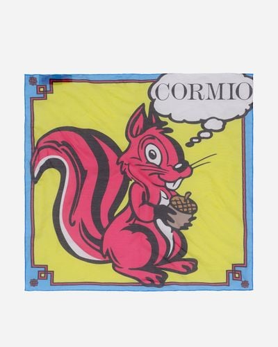 Cormio Squirrel Foulard - Pink
