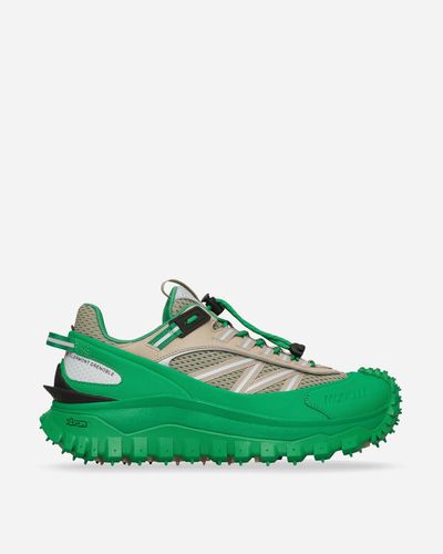 3 MONCLER GRENOBLE Day-namic Trailgrip Low Trainers - Green