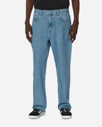 A.P.C. Relaxed Raw Edge Jeans Light - Blue