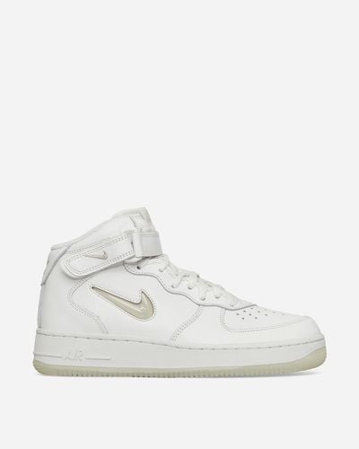 Nike Air Force 1 Mid-top Leather Trainers - White