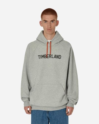 Timberland Nina Chanel Abney Hooded Sweatshirt Medium - Grey