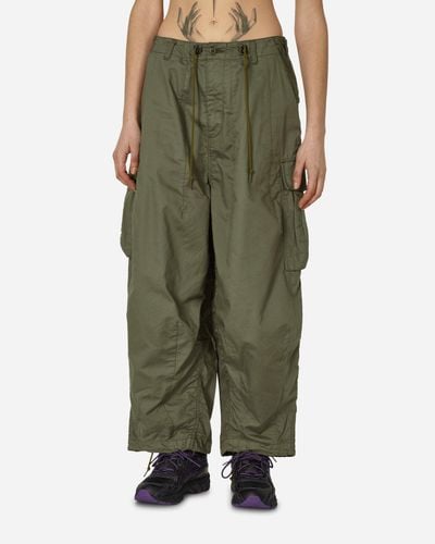 Needles H.d. Bdu Trousers Olive - Green