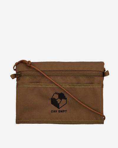 Cav Empt Small Pocket Bag - Brown