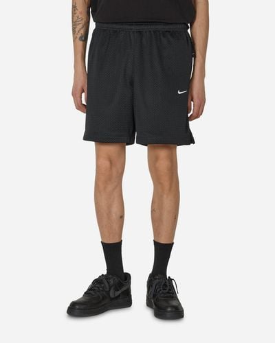 Nike Solo Swoosh Mesh Shorts - Black