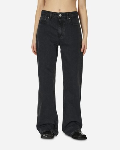 Our Legacy Boot Cut Jeans Washed - Black