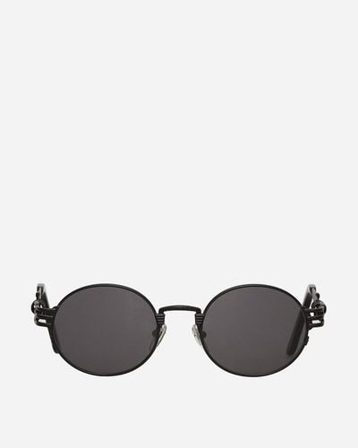 Jean Paul Gaultier 56-6106 Sunglasses Black - Grey