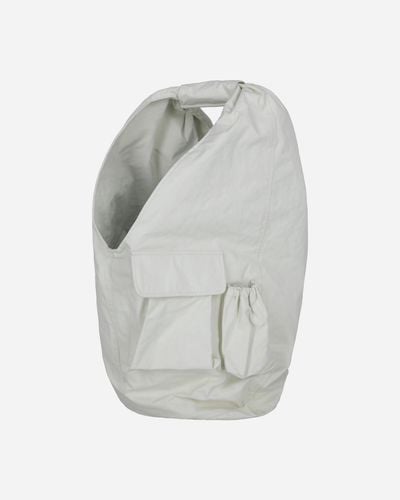 Our Legacy Tech Drip Bag Concrete - White