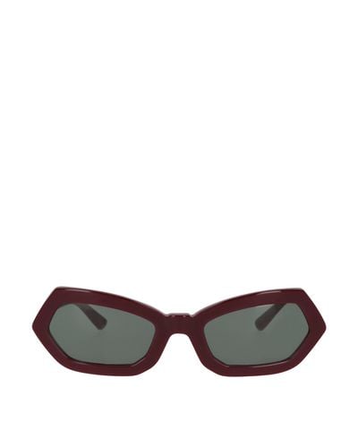 Undercover Cat-eye Sunglasses - Red