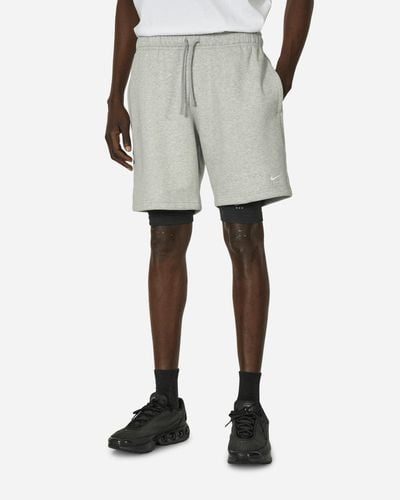 Nike Mmw 3-in-1 Shorts Grey Heather / Black - Natural