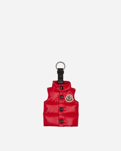 Moncler Vest Key Ring - Red